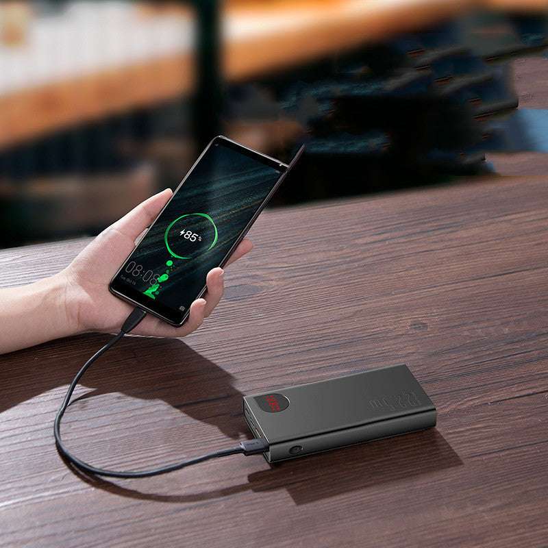 Adaman Metal Digital Display Fast Charging Power Bank