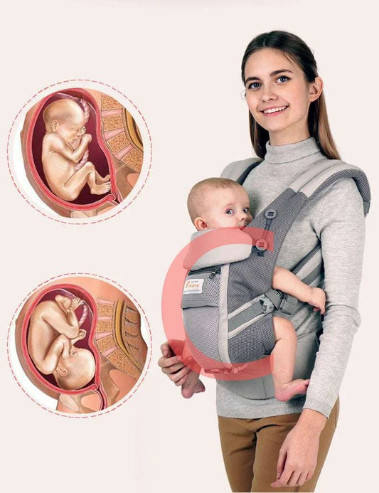 Adjustable Full Stage Breathable Sling Baby Carrier Waist Stool - globaltradeleader
