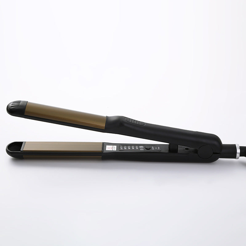 Adjustable Temperature Multi Sided Heating, Straightening And Curly Hair Straightener