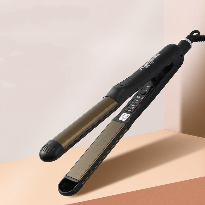 Adjustable Temperature Multi Sided Heating, Straightening And Curly Hair Straightener