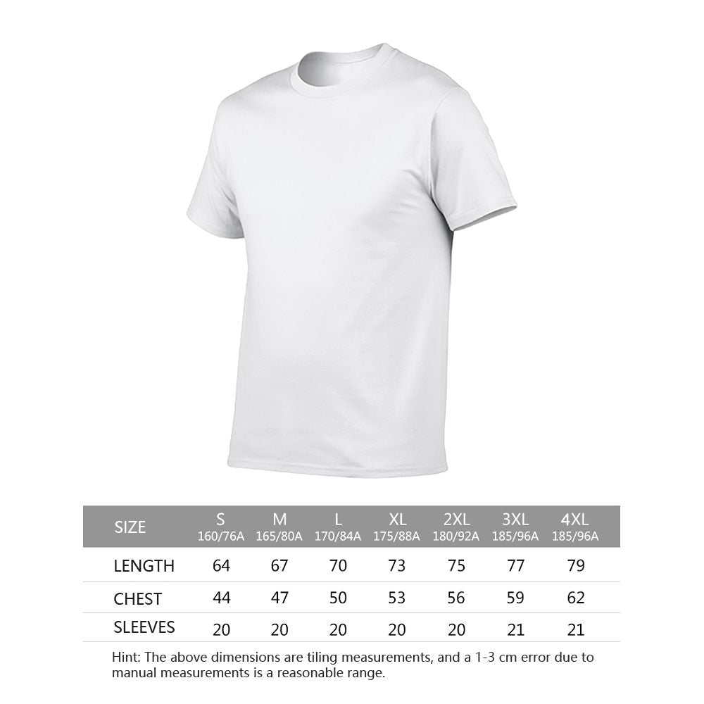 Adult full width printed T-shirt