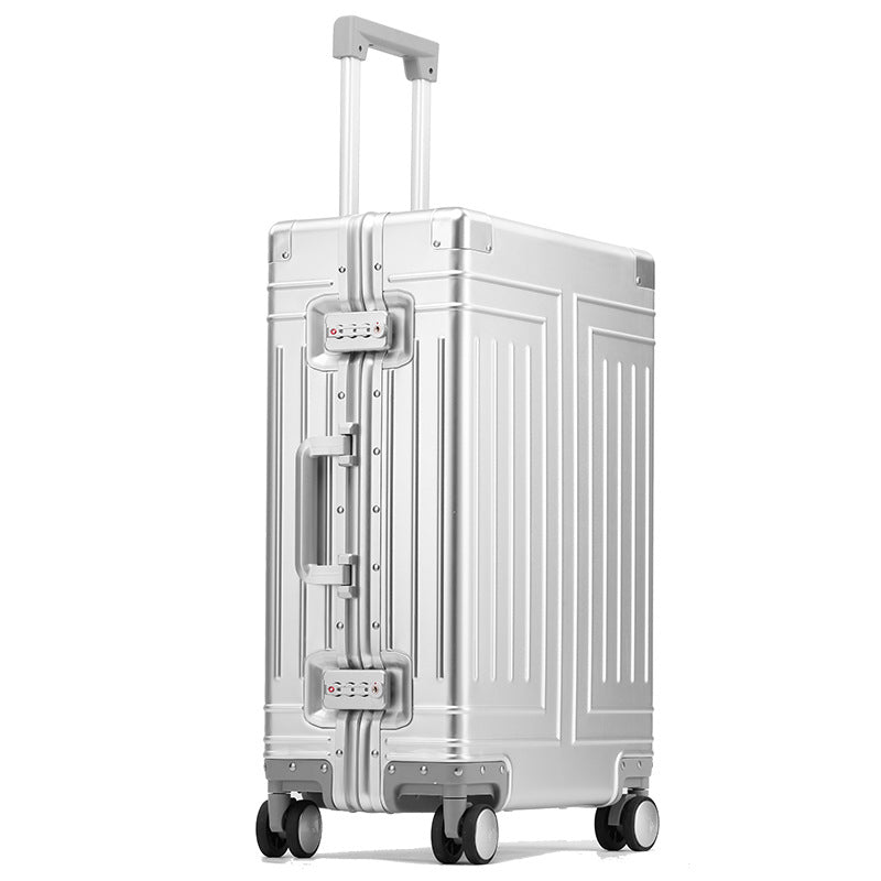 All-aluminum Magnesium Alloy Suitcase Female And Male