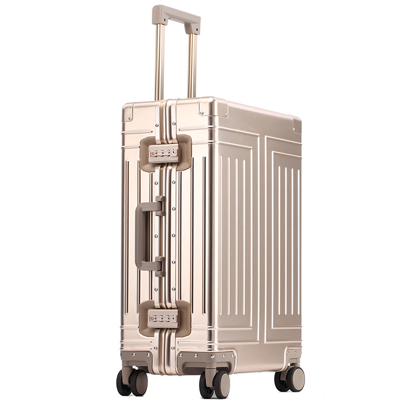 All-aluminum Magnesium Alloy Suitcase Female And Male