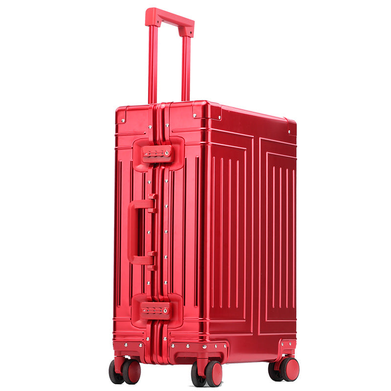 All-aluminum Magnesium Alloy Suitcase Female And Male