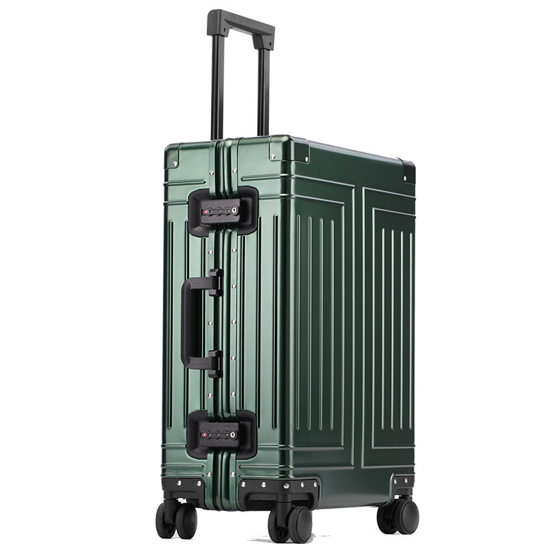 All-aluminum Magnesium Alloy Suitcase Female And Male