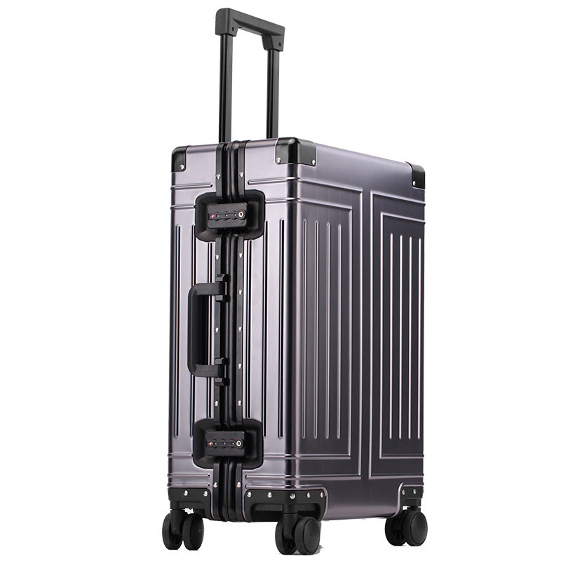 All-aluminum Magnesium Alloy Suitcase Female And Male