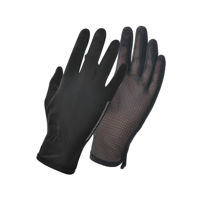 All-finger Non-slip Touch Screen Breathable Driving And Cycling Sports Gloves