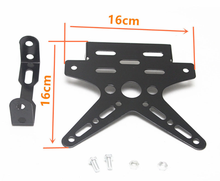 Aluminum Alloy Motorcycle License Plate Frame