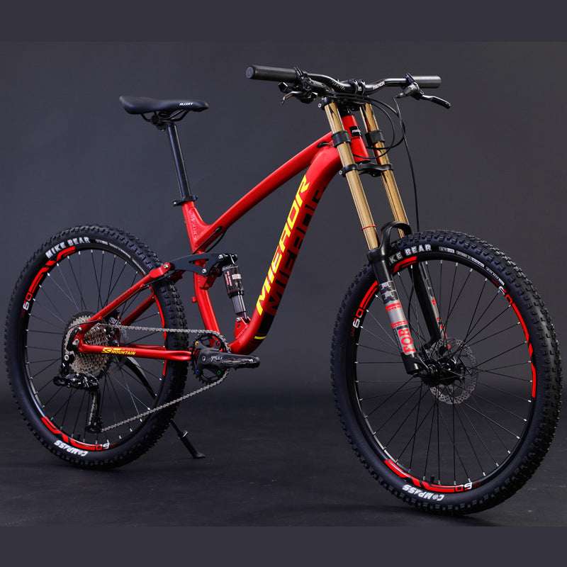 Aluminum Alloy Soft Tail Oil Brake Damping Mountain Bike Bicyc