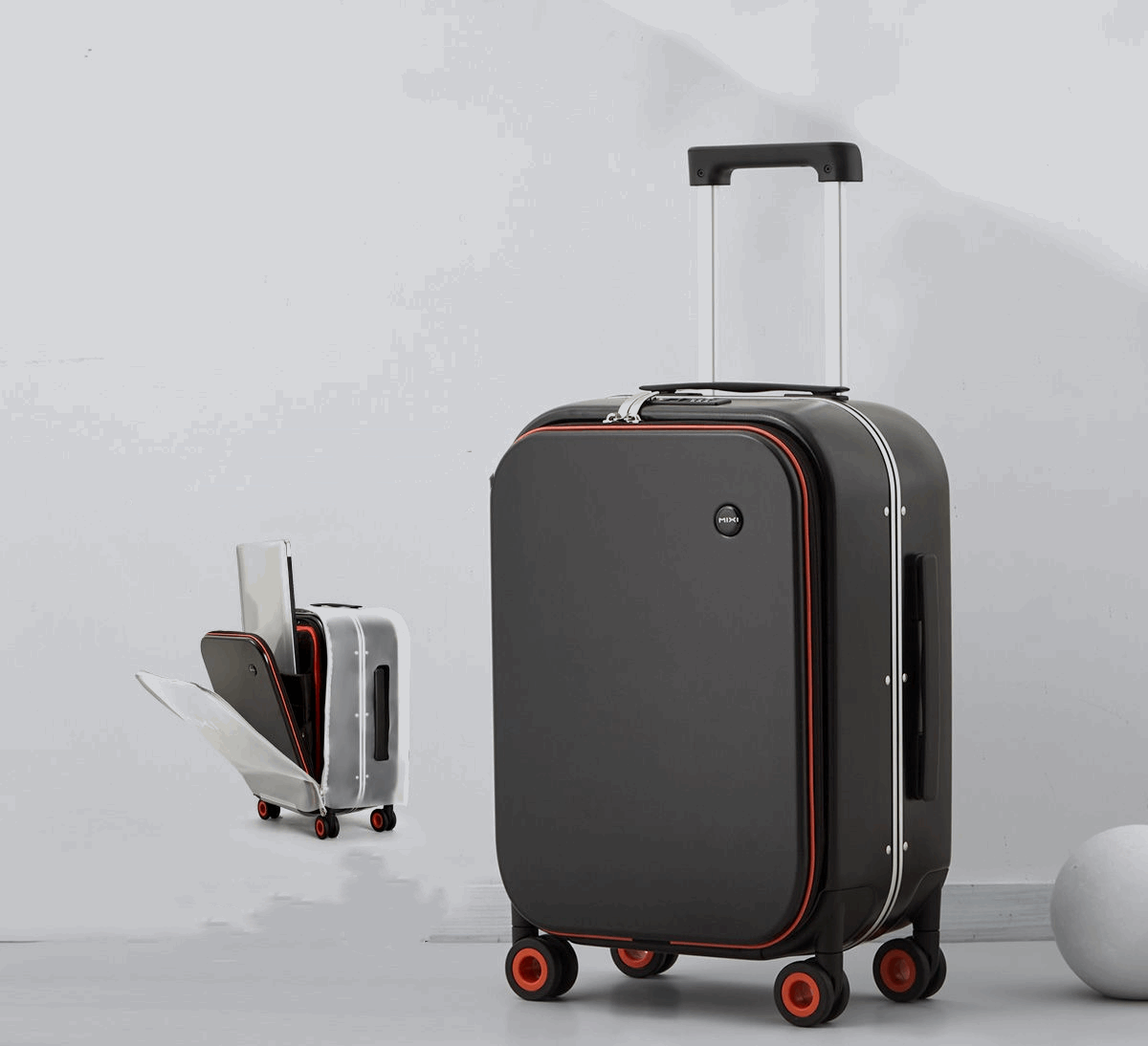 Aluminum Frame Of Suitcase Hard Rim Universal Wheel Trolley Box