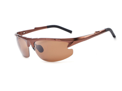 Aluminum magnesium sunglasses men's glasses driver driving mirror polarizer fashion sunglasses