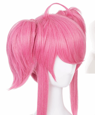 Anime Game Wig Cosplay Hair Set