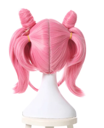 Anime Game Wig Cosplay Hair Set