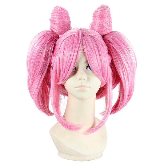 Anime Game Wig Cosplay Hair Set