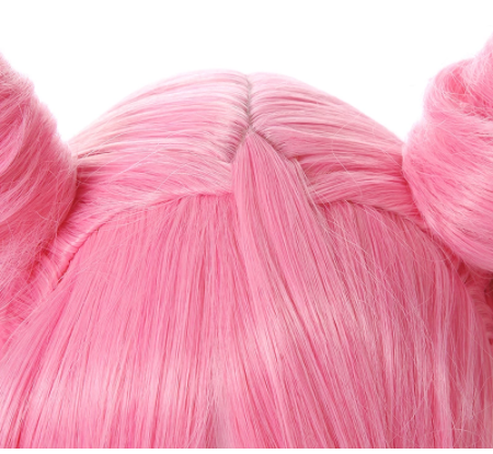 Anime Game Wig Cosplay Hair Set