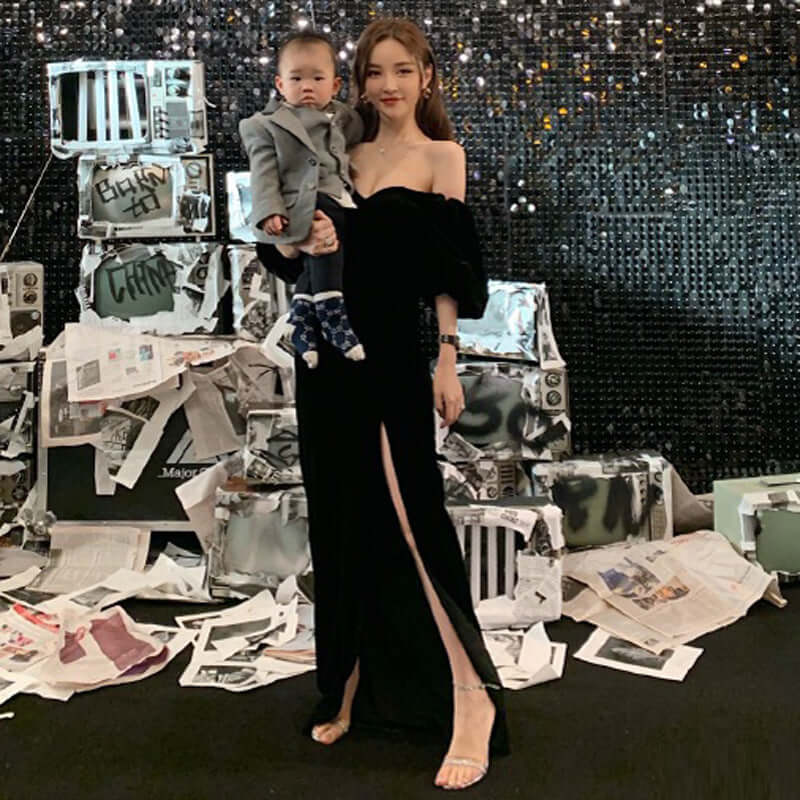 Annual Meeting Hostess Dress Women's Slimming Dress