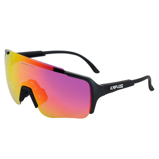 Anti-glare and windproof riding glasses