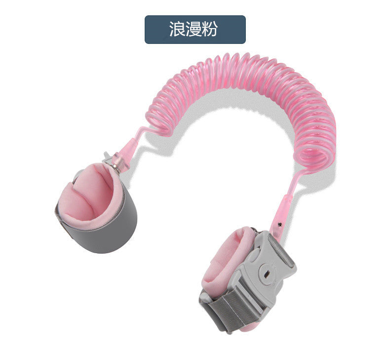 Anti-lost Child With Traction Rope Induction Lock For Safety Protection