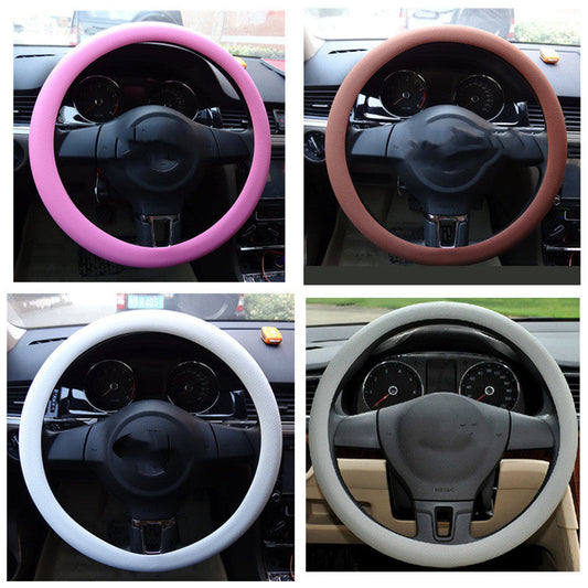 Anti-slip Silicone Small Car Universal Steering Wheel Cover