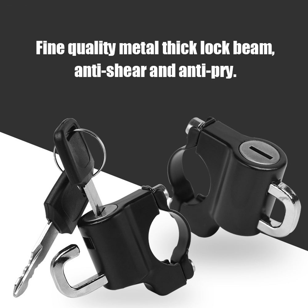 Anti-theft Fixed Multi-function Lock Head Battery Electric Car Handlebar Helmet Lock Universal