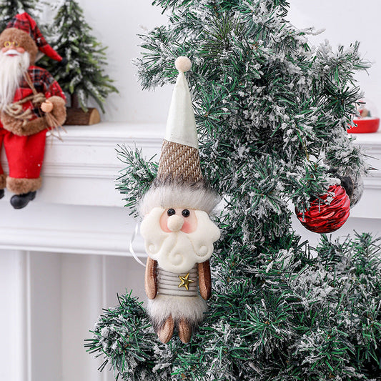 Antlers Gnome Doll Ornament Creative Christmas Faceless