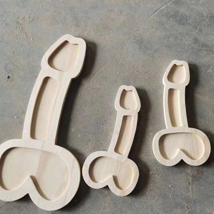 Aperitif Plate Fruit Plate Wooden Craft Ornament Party Party Garden