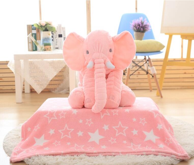 Appease Elephant Pillow Soft Sleeping Stuffed Animals Plush Toys Baby Playmate gifts for Children