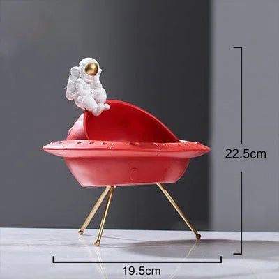 Astronaut Decoration Astronaut Storage Tray - globaltradeleader