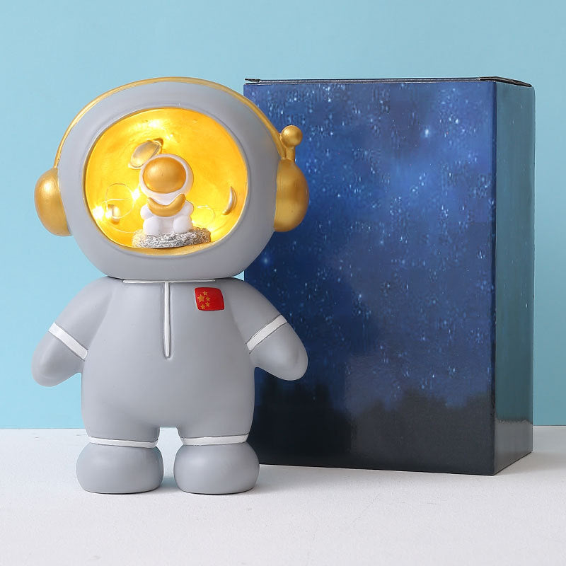 Astronaut Night Light Star Piggy Bank