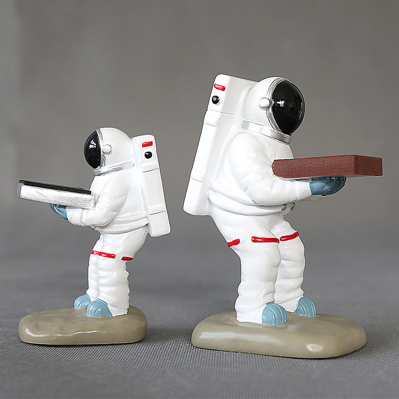 Astronaut Watch Holder Resin Ornaments Watch Display Stand Storage Table