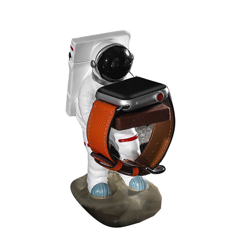 Astronaut Watch Holder Resin Ornaments Watch Display Stand Storage Table