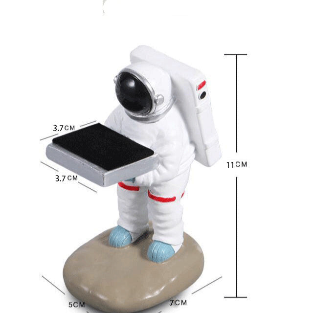 Astronaut Watch Holder Resin Ornaments Watch Display Stand Storage Table