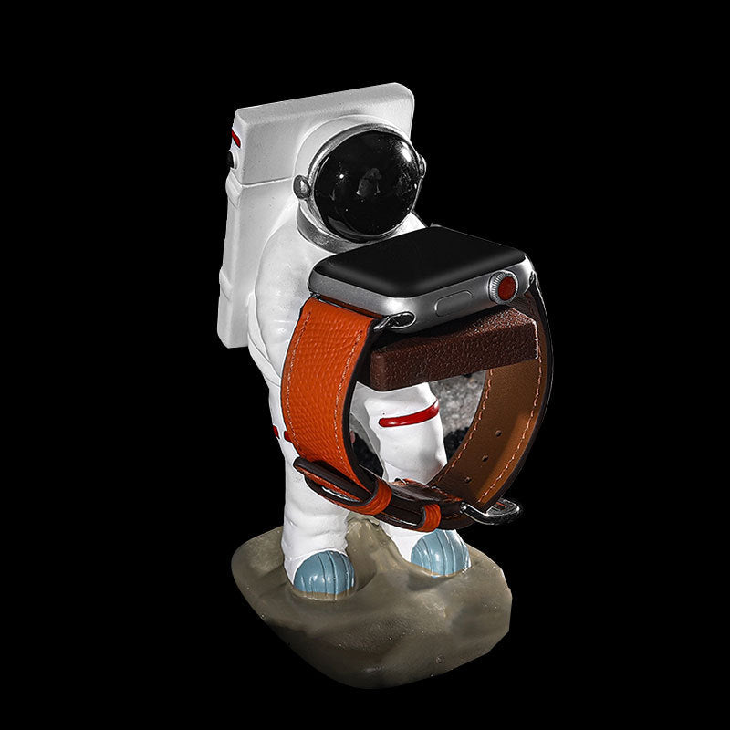 Astronaut Watch Holder Resin Ornaments Watch Display Stand Storage Table