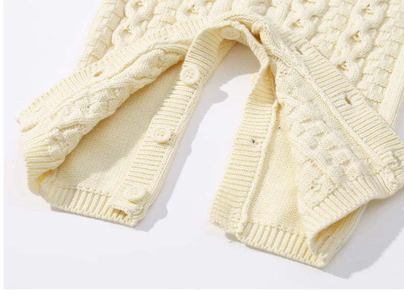 Autumn And Winter Knitted Onesie Hemp Hemp Ha Yi - globaltradeleader