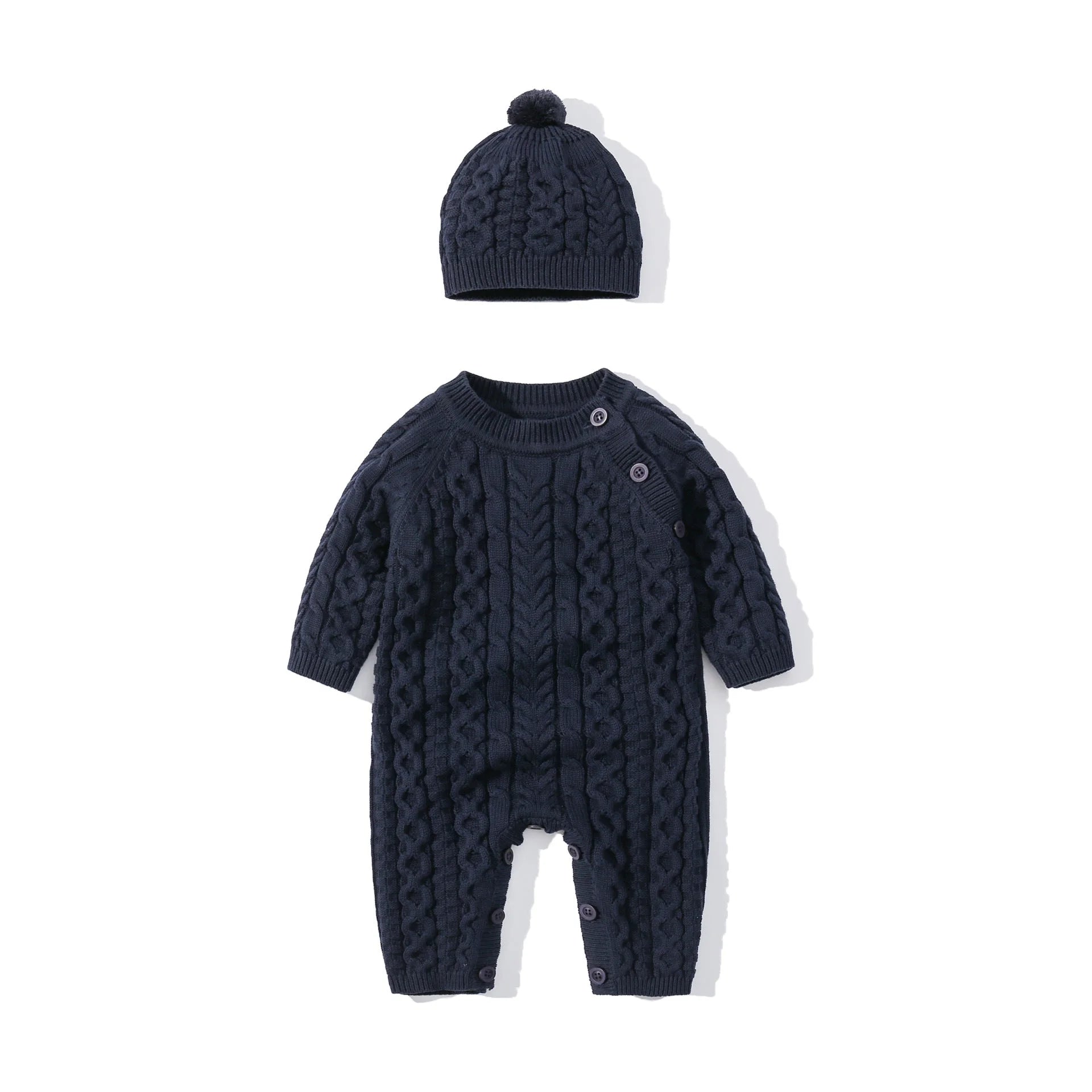 Autumn And Winter Knitted Onesie Hemp Hemp Ha Yi - globaltradeleader