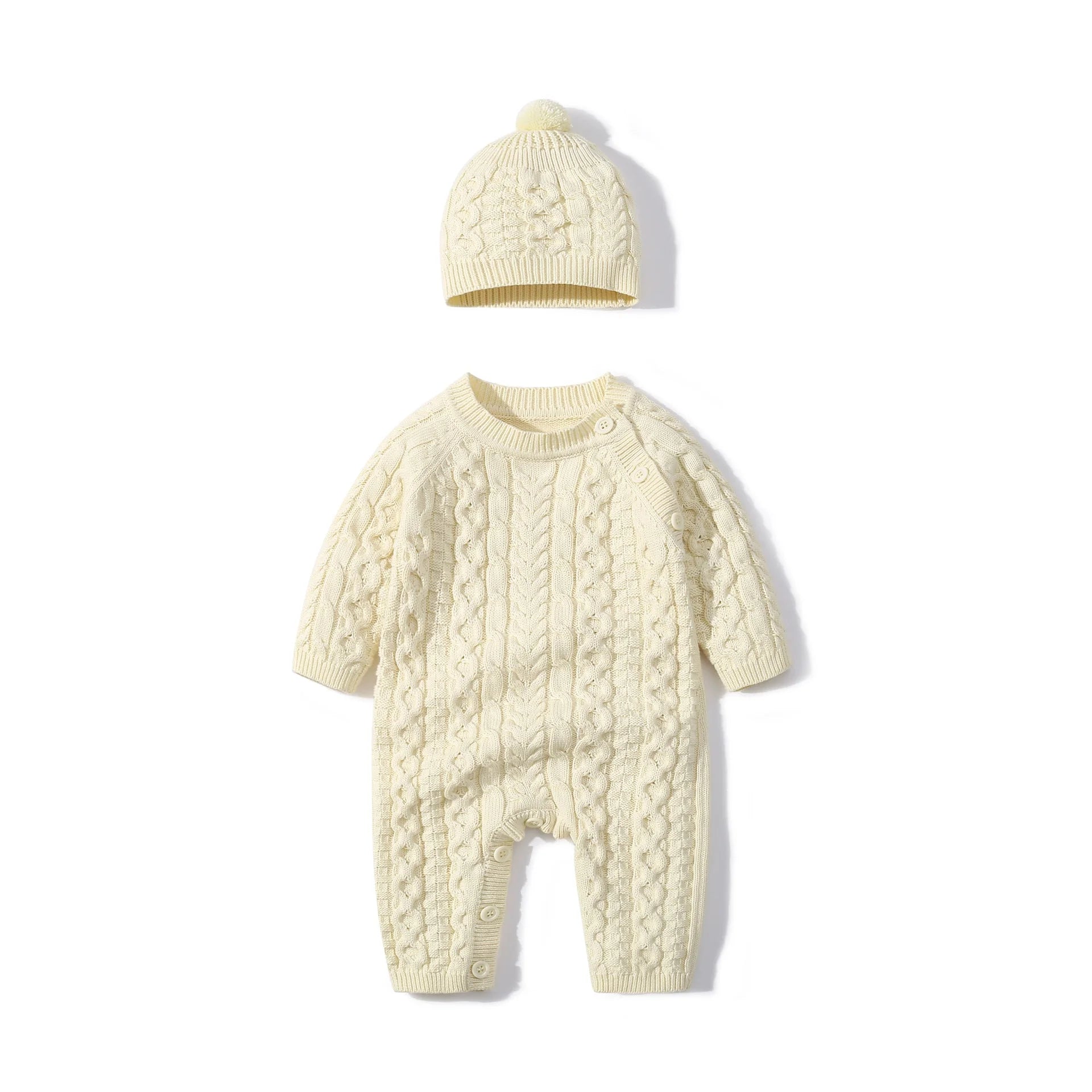 Autumn And Winter Knitted Onesie Hemp Hemp Ha Yi - globaltradeleader