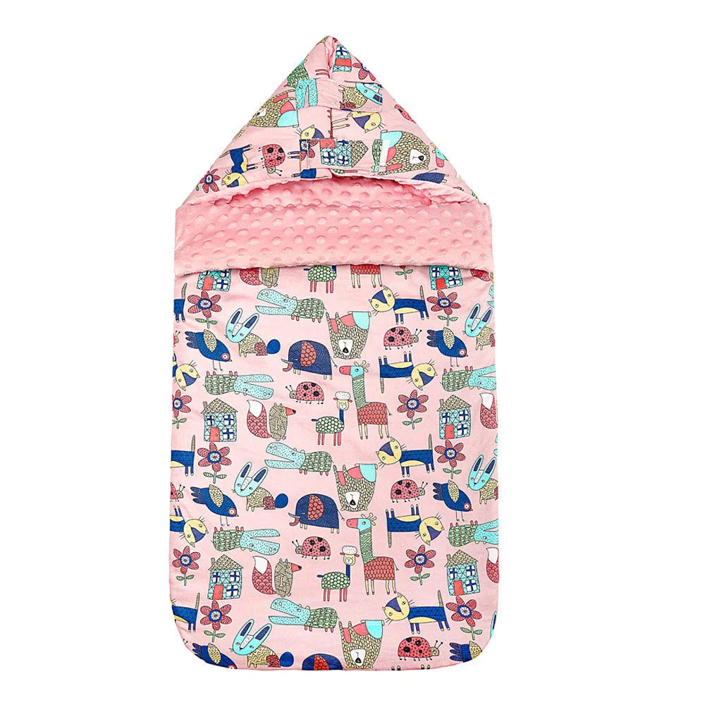 Baby Cotton Beanie Blanket Sleeping Bag - globaltradeleader