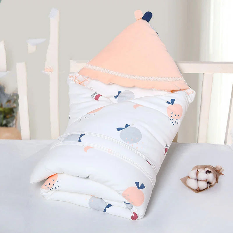 Baby Cotton Quilt Newborn Detachable Blanket Spring  Autumn And Winter Quilt - globaltradeleader