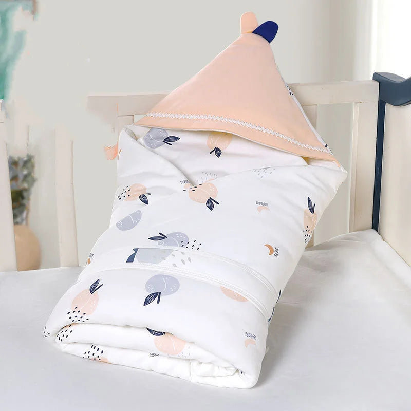 Baby Cotton Quilt Newborn Detachable Blanket Spring  Autumn And Winter Quilt - globaltradeleader