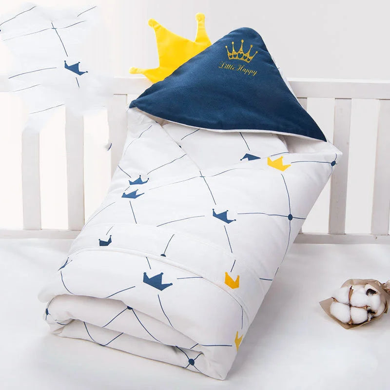 Baby Cotton Quilt Newborn Detachable Blanket Spring  Autumn And Winter Quilt - globaltradeleader