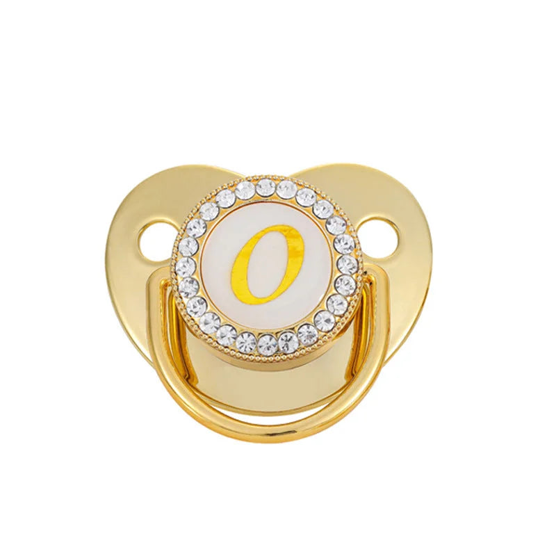Baby Gold 26 Letter Soothing Pacifier - globaltradeleader