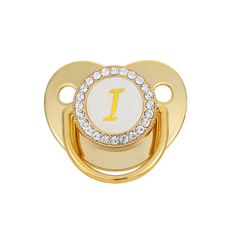 Baby Gold 26 Letter Soothing Pacifier - globaltradeleader