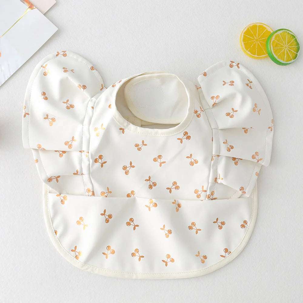 Baby Meal Pocket Angel Wing PU Waterproof Bib - globaltradeleader