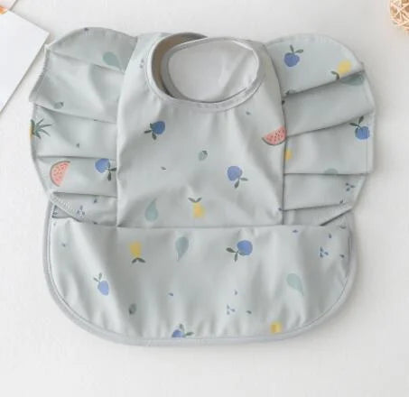 Baby Meal Pocket Angel Wing PU Waterproof Bib - globaltradeleader