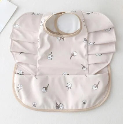 Baby Meal Pocket Angel Wing PU Waterproof Bib - globaltradeleader
