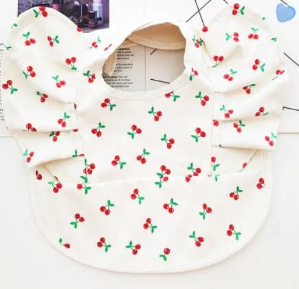 Baby Meal Pocket Angel Wing PU Waterproof Bib - globaltradeleader
