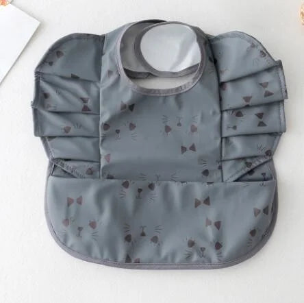 Baby Meal Pocket Angel Wing PU Waterproof Bib - globaltradeleader