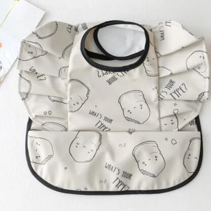 Baby Meal Pocket Angel Wing PU Waterproof Bib - globaltradeleader