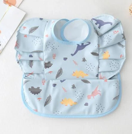 Baby Meal Pocket Angel Wing PU Waterproof Bib - globaltradeleader
