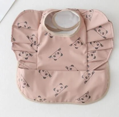 Baby Meal Pocket Angel Wing PU Waterproof Bib - globaltradeleader